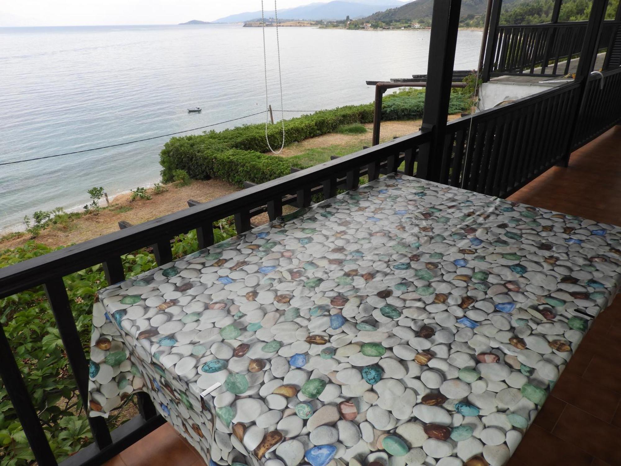 Sangue Blu Beachfront Villa Apartment Агиос Николаос Екстериор снимка