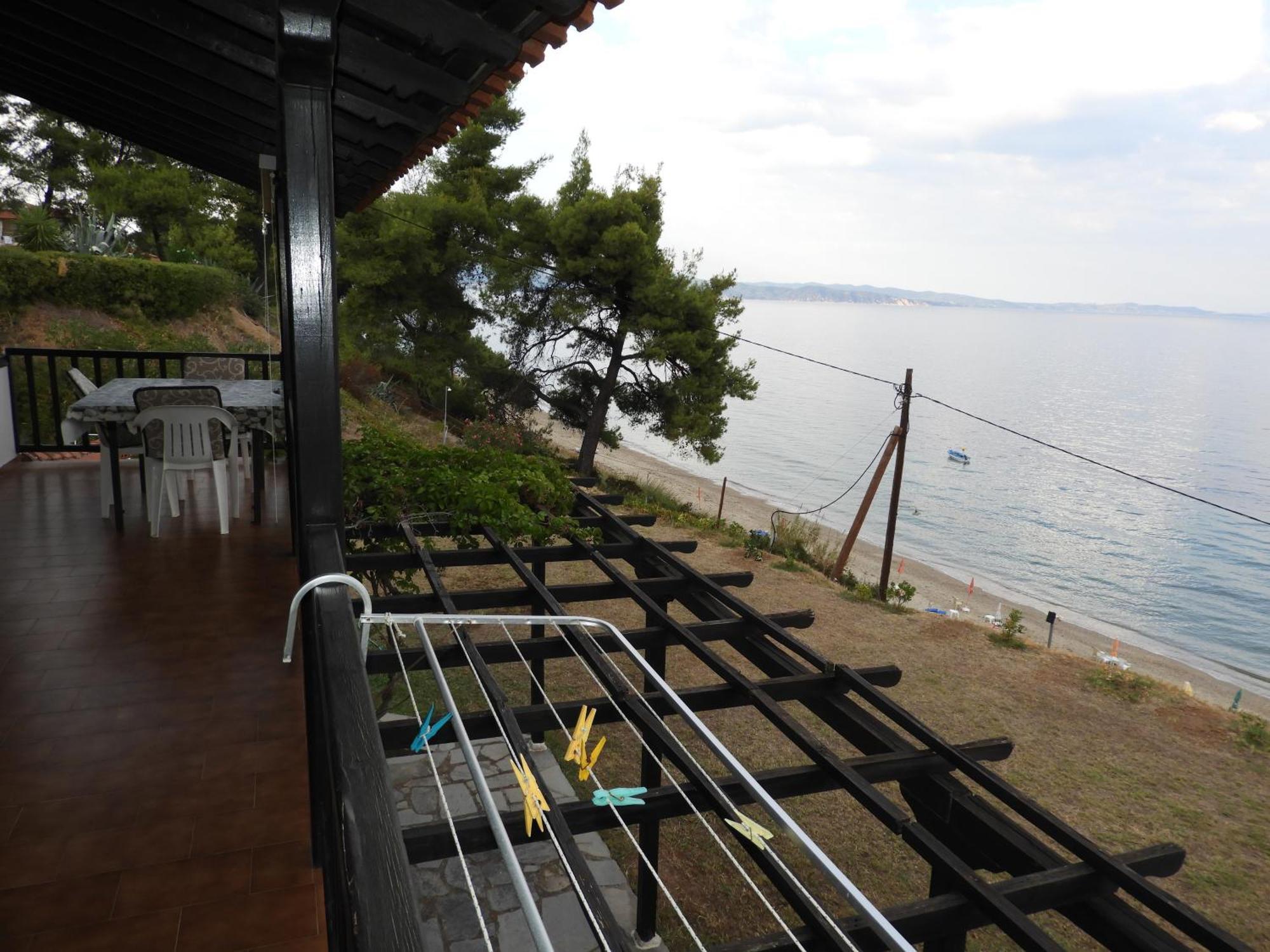 Sangue Blu Beachfront Villa Apartment Агиос Николаос Екстериор снимка